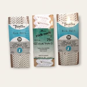 Vtg White Treads Rick Racks 🧵🌴